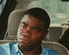a gif of Tracy Morgan shaking their head saying no